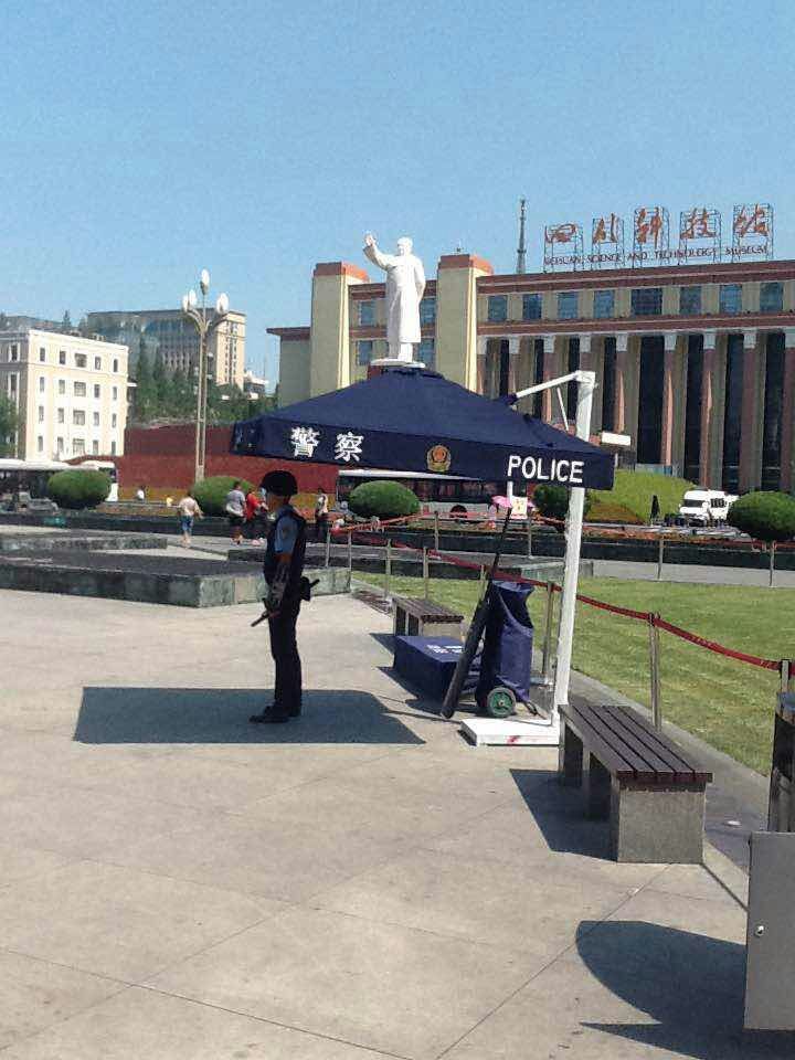 天府廣場遮陽傘