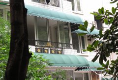 華陽府河花園連體固定蓬