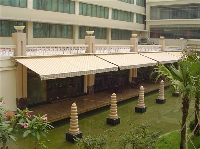 講述遮陽棚產品的結構組成